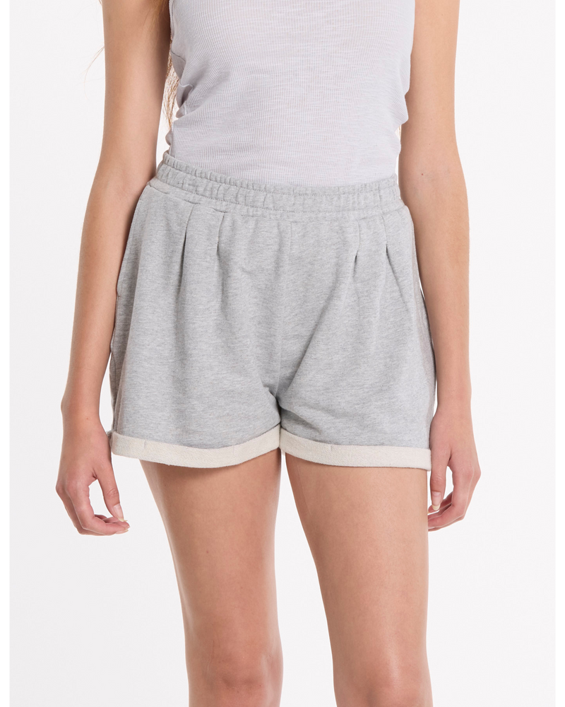 clique-terry-short-grey-marle-front