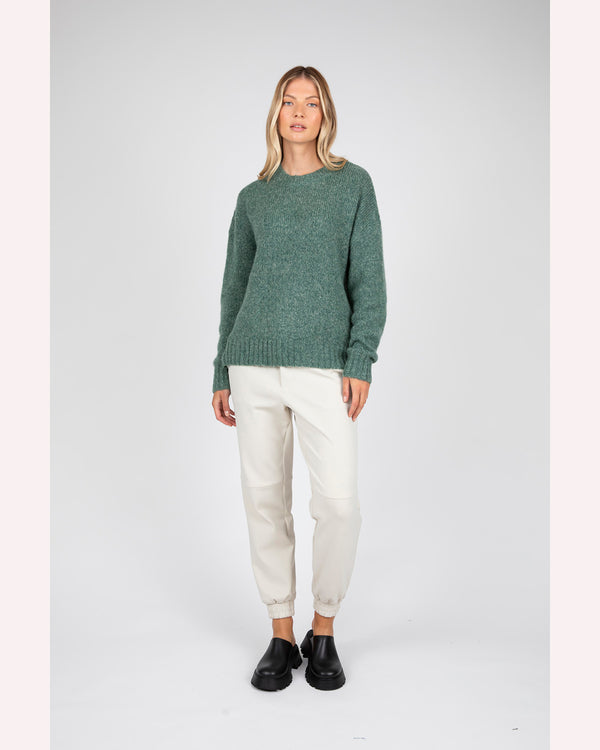 marlow-cloud-crew-neck-knit-olive-marle-front