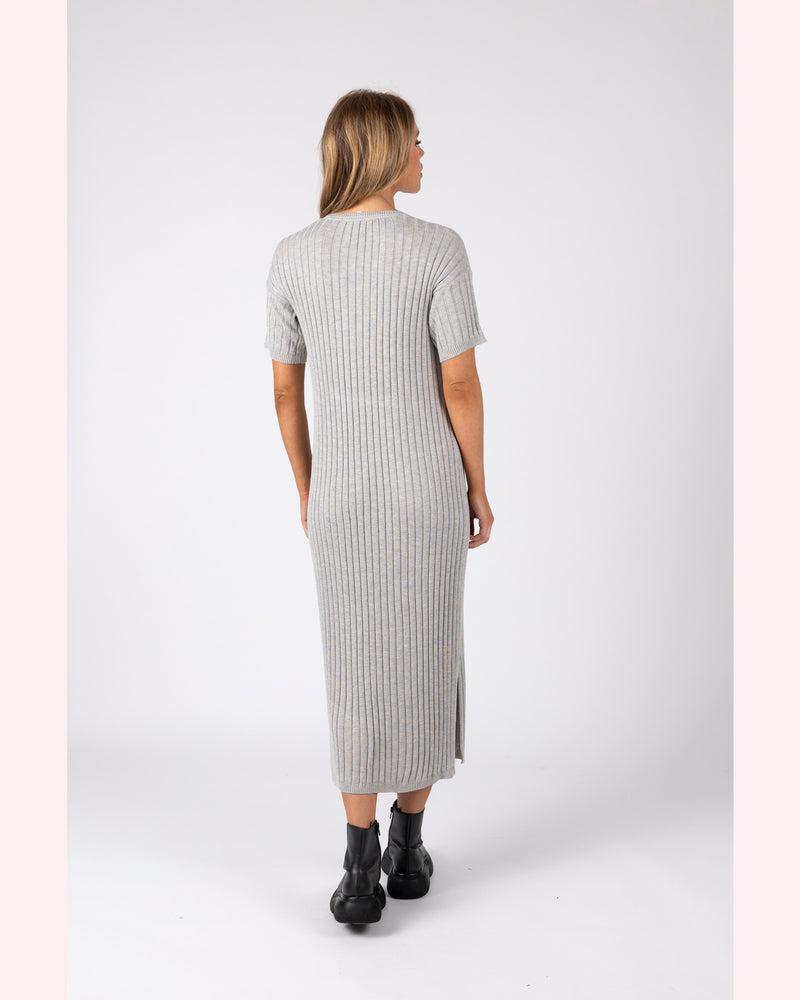 marlow-day-off-knit-dress-silver-back-view