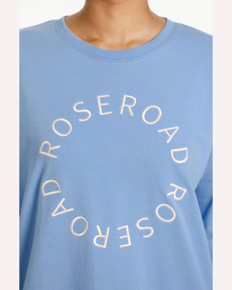 rose-road-hoops-crew-sweater-cerulean-front