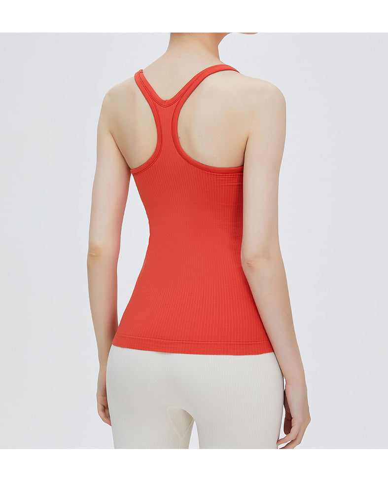 fearless-club-strong-ribbed-tank-red-back-view