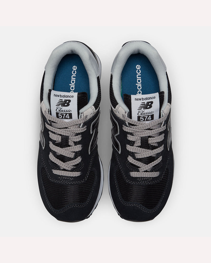 new-balance-574-sneaker-black-with-white-top-view