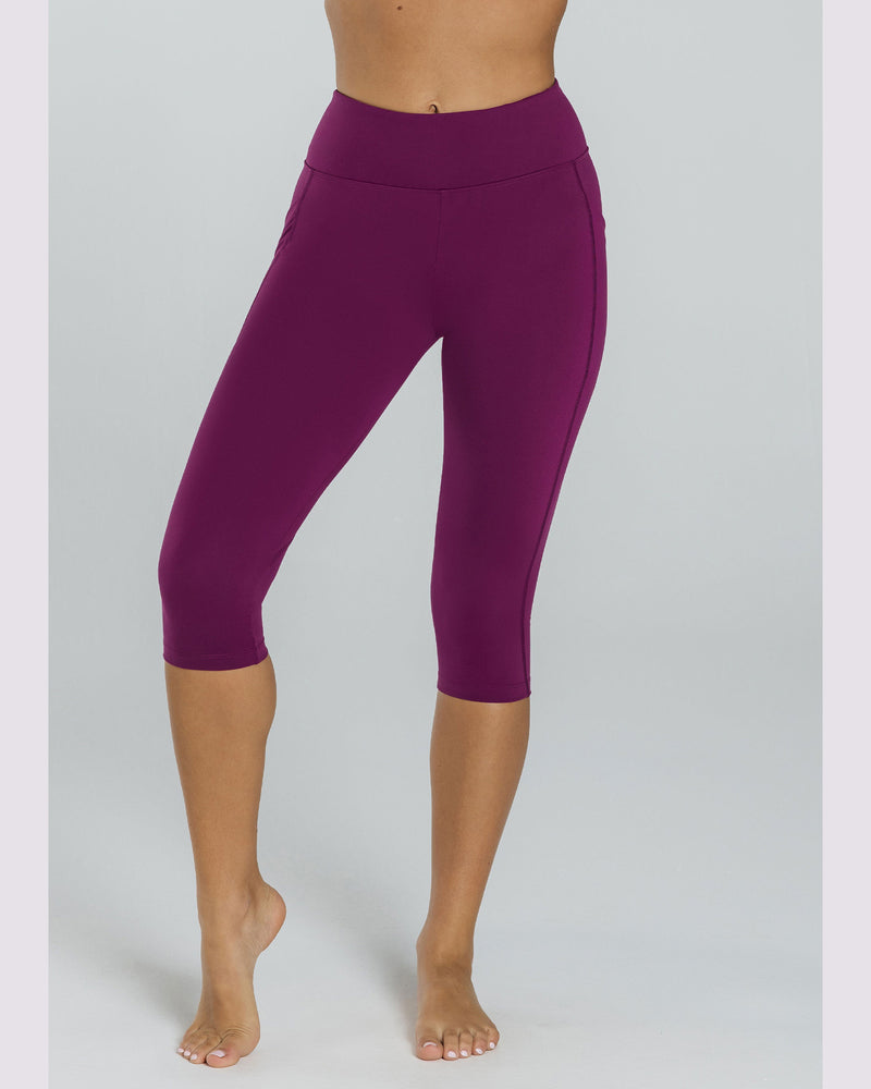 Abi-and-Joseph-Bella-Dual-Pocket-3-4-Tight-Grape