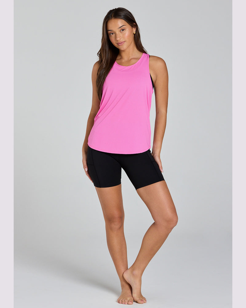 Abi-and-Joseph-Lets-Go-Running-Tank-Pink-