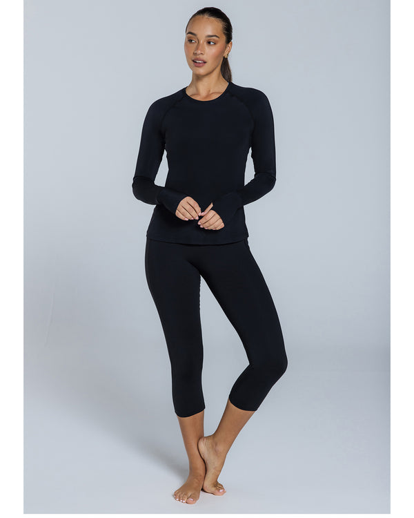 Abi-and-Joseph-Morning-Stretch-Long-Sleeve-Top-Black