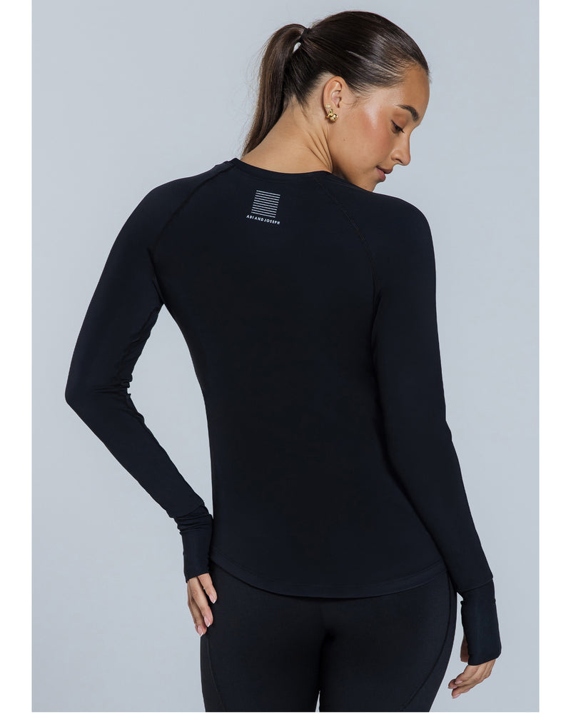 Abi-and-Joseph-Morning-Stretch-Long-Sleeve-Top-Black