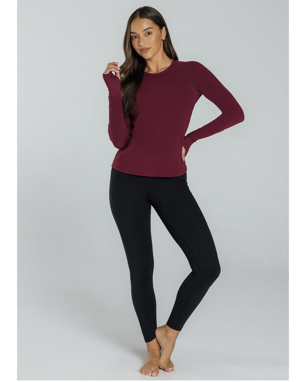 Abi-and-Joseph-Morning-Stretch-Long-Sleeve-Top-Claret