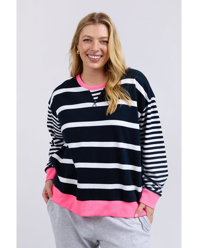 Elm-Lifestyle-All-Sorts-Crew-Navy-White-Stripe