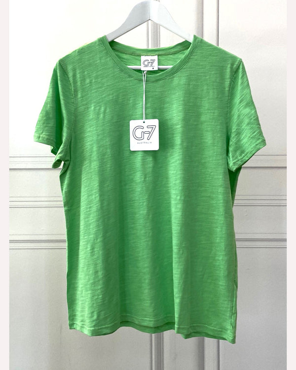 G7-Nella-Tee-Green-front