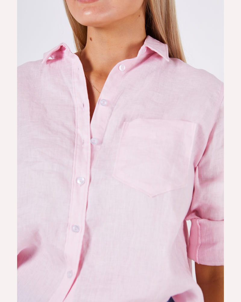 G7-adele-linen-shirt-pink-front