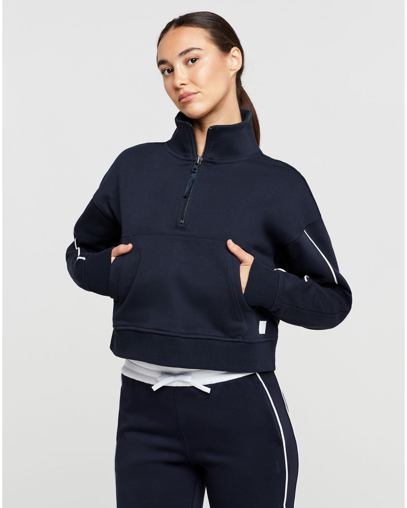 Lilybod-RIHANNA-Sweat-Navy-Blue-white-piping