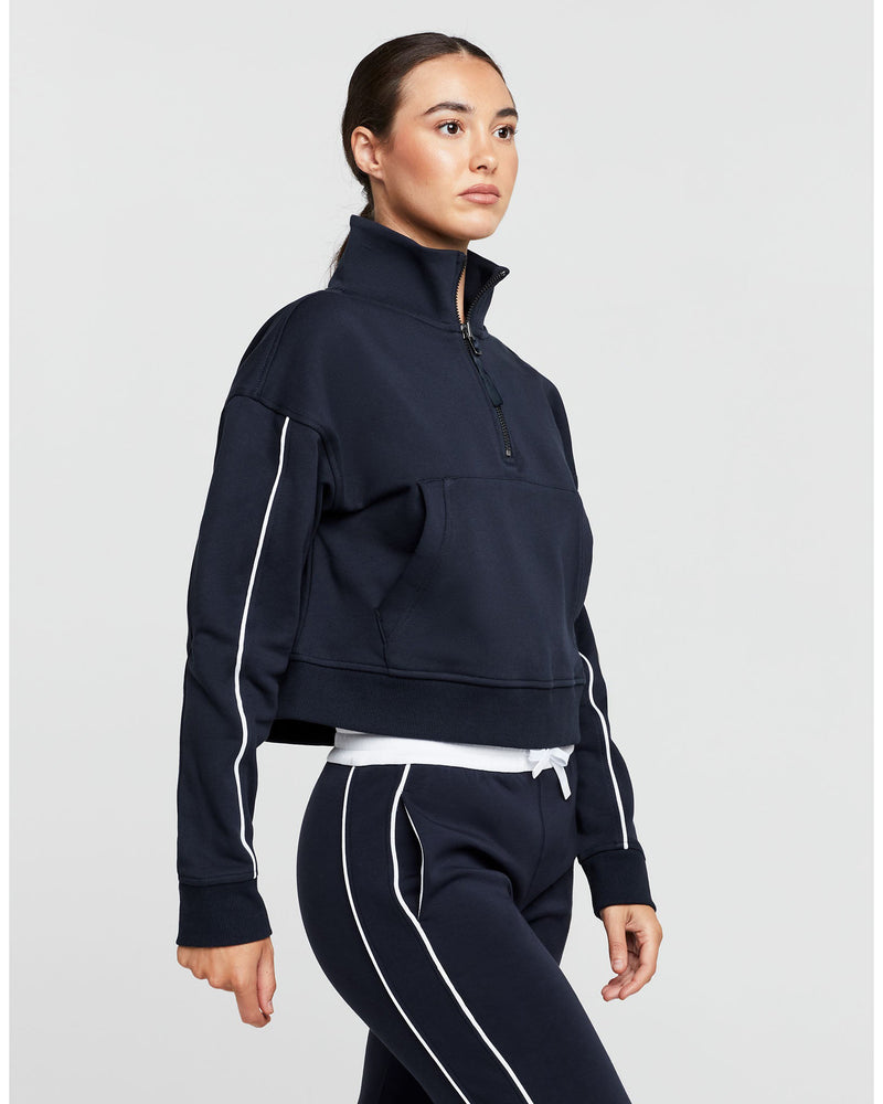 Lilybod-RIHANNA-Sweat-Navy-Blue-white-piping