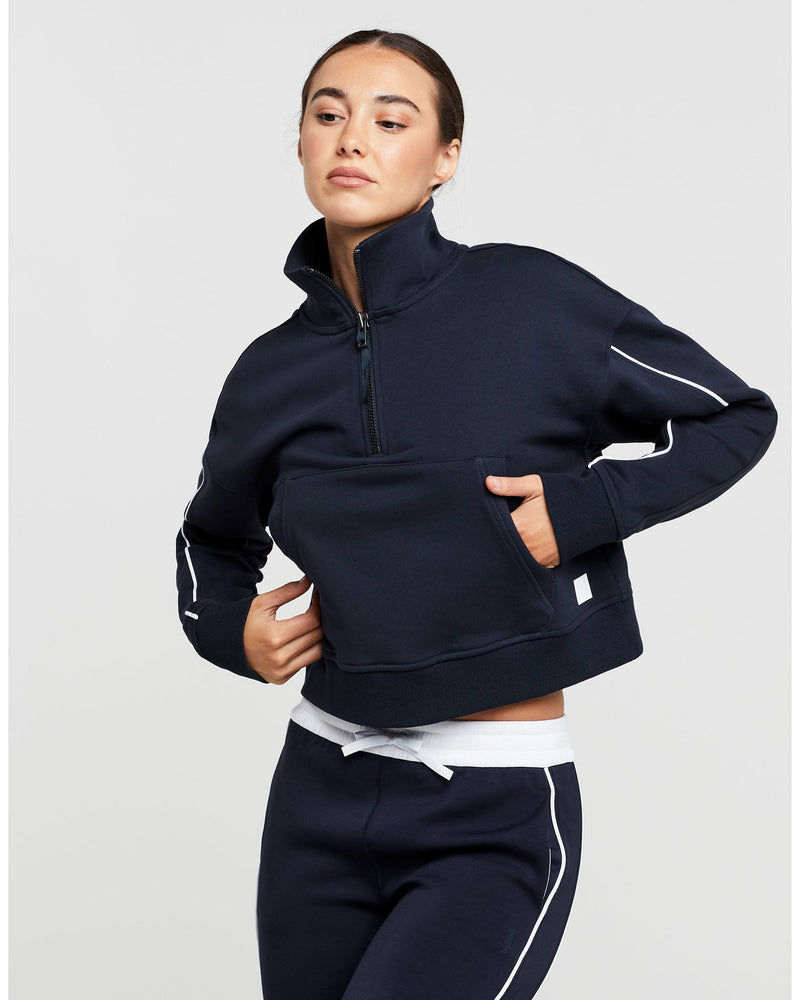 Lilybod-RIHANNA-Sweat-Navy-Blue-white-piping