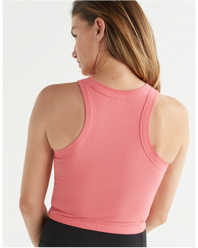 Lilybod_HARMONY_Ribbed_Tank_Coral