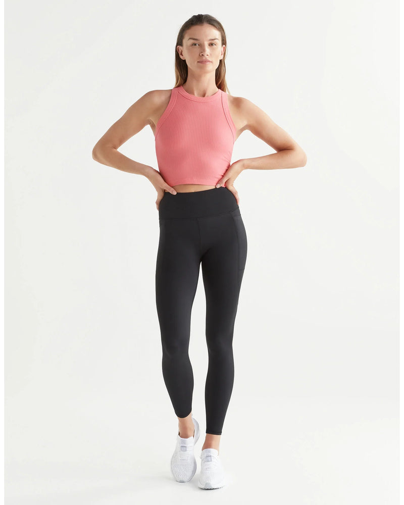 Lilybod_HARMONY_Ribbed_Tank_Coral
