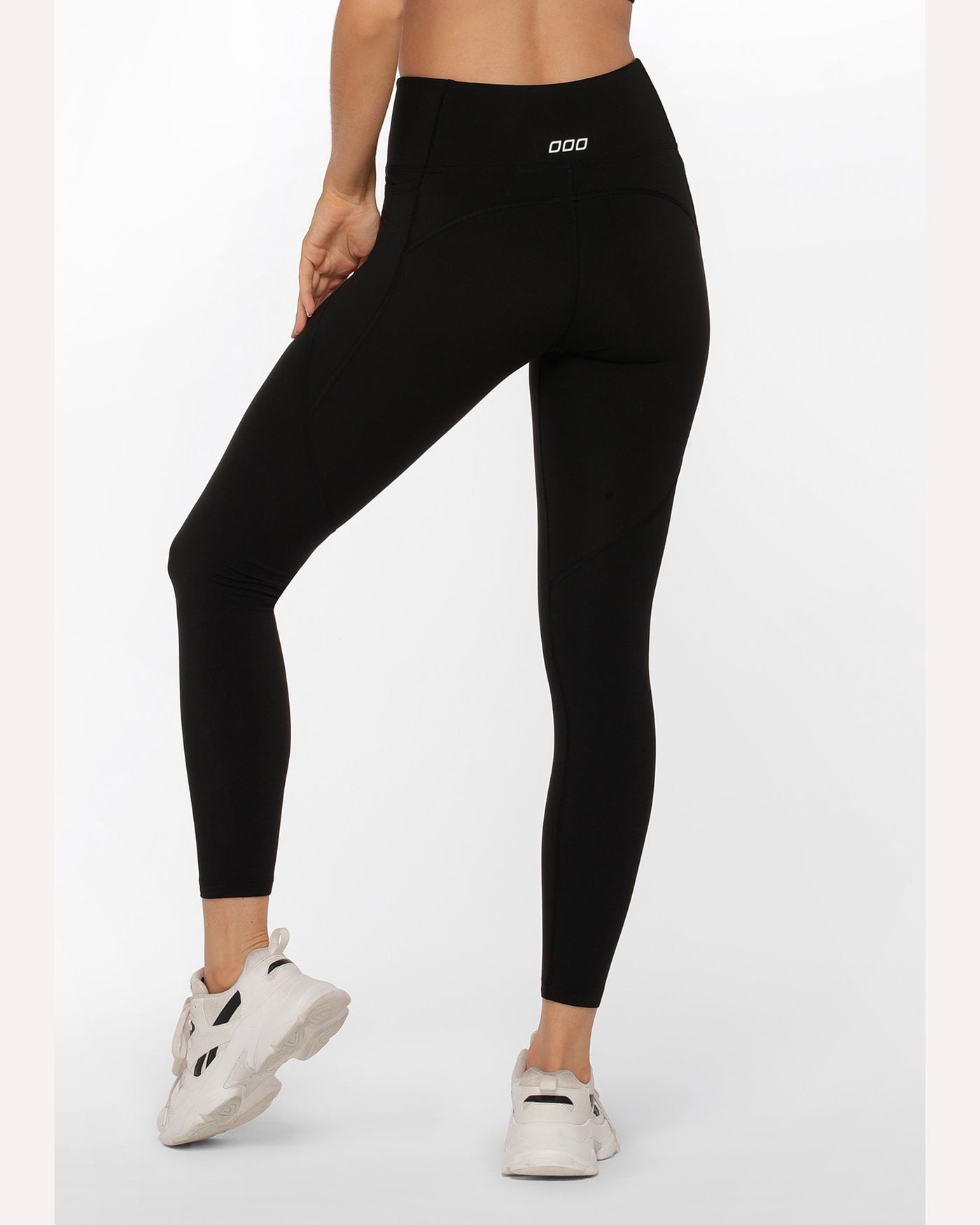 Lorna Jane Amy Phone Pocket Full Length Tech Leggings Black Fearless Wanaka