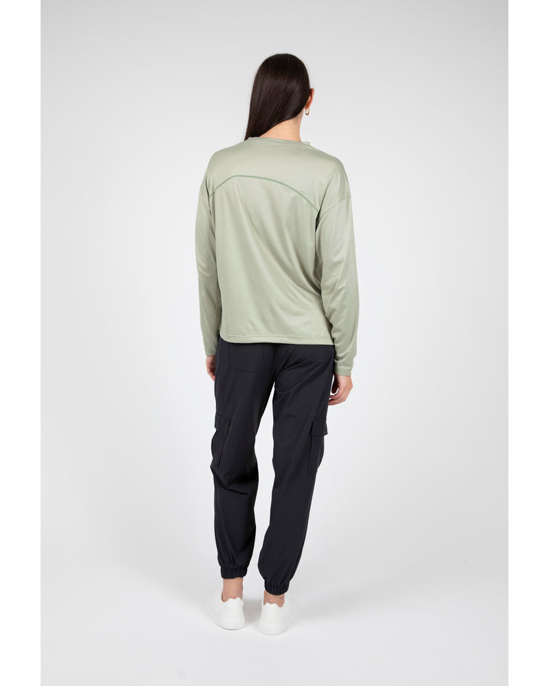 Marlow-Half-time-long-sleeve-top-Eucalpyptus-back