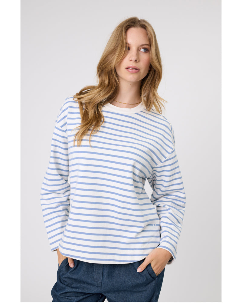 Marlow-Solo-Crew-Sweat-Powder-Stripe