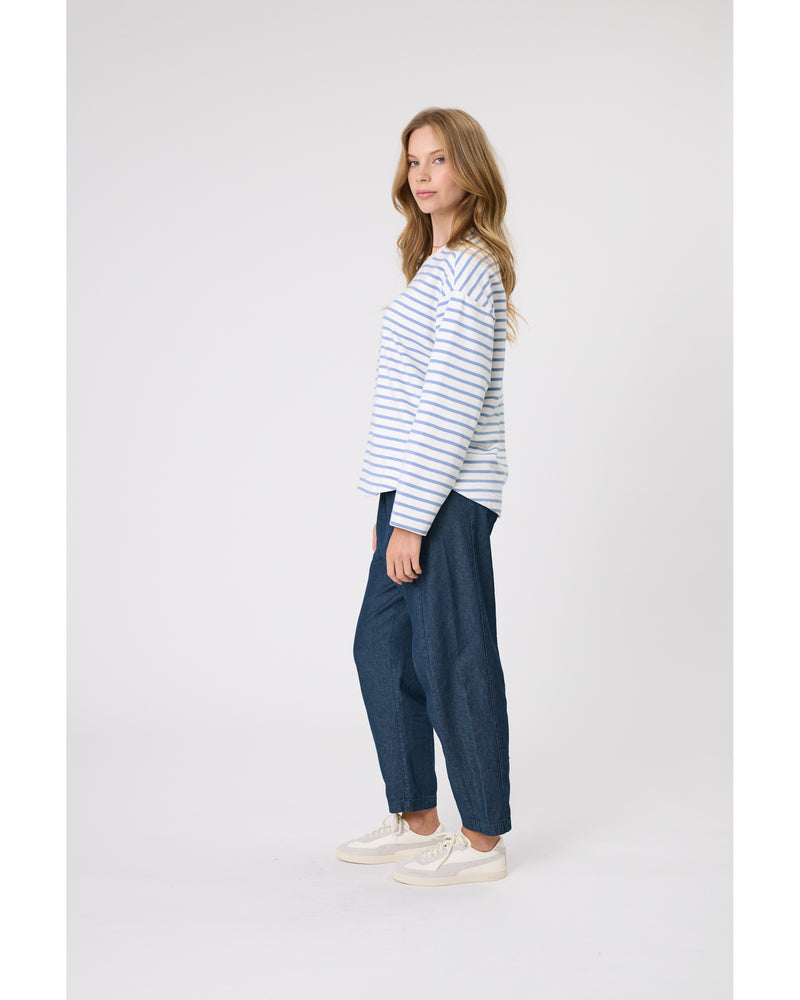 Marlow-Solo-Crew-Sweat-Powder-Stripe