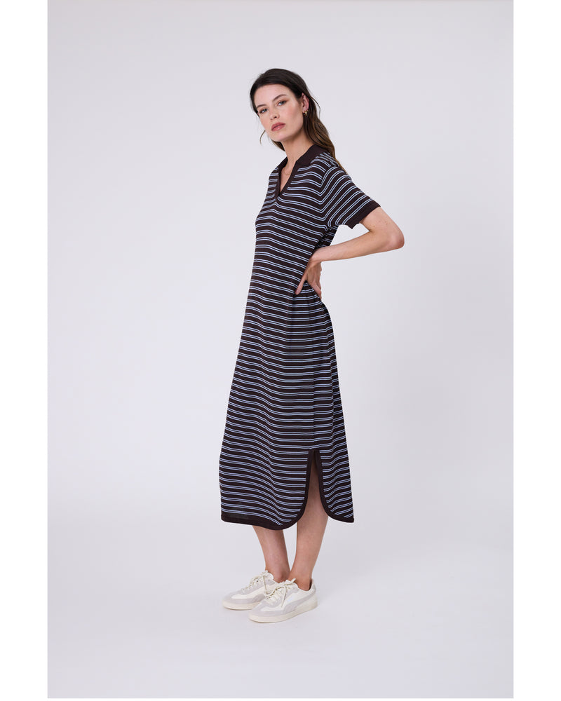 Marlow_Chime_Knit_Polo_Dress_CarobStripe