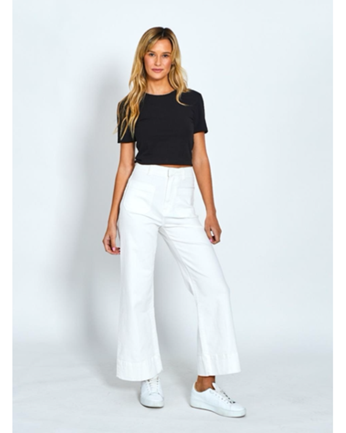 Monaco Jeans Milan Wide Leg Jean - White – Fearless Wanaka