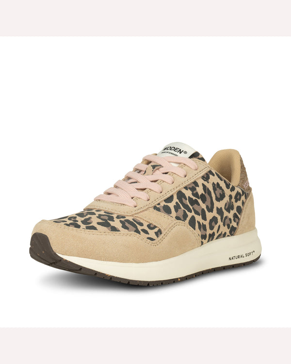 Woden-Nicoline-Suede-Sneakers-Leopard-side