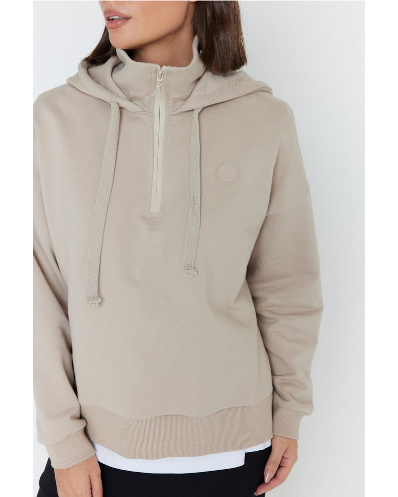alexandra-largo-jumper-hoodie-beige