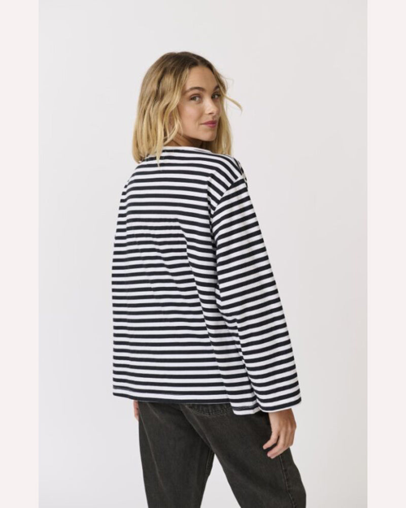 cartel-and-willow-henley-tee-black-white-stripe-back