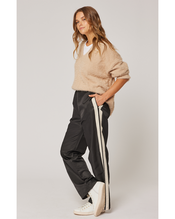 cartel-and-willow-mila-stripe-pant-black-vanilla-side
