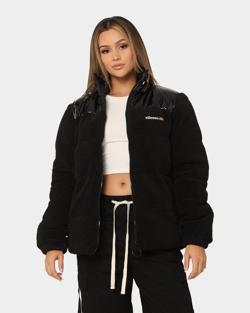 ellesse-penne-padded-puffa-jacket-black-front-view