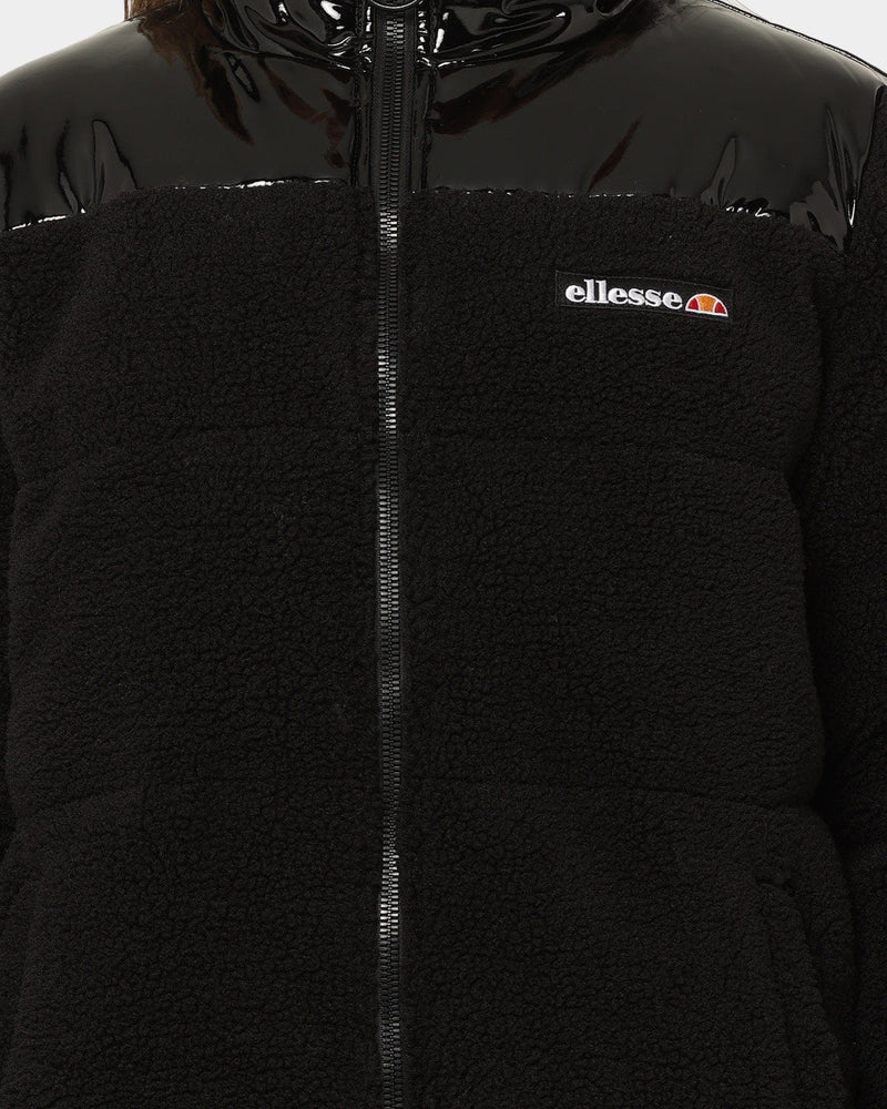 ellesse-penne-padded-puffa-jacket-black-front-view