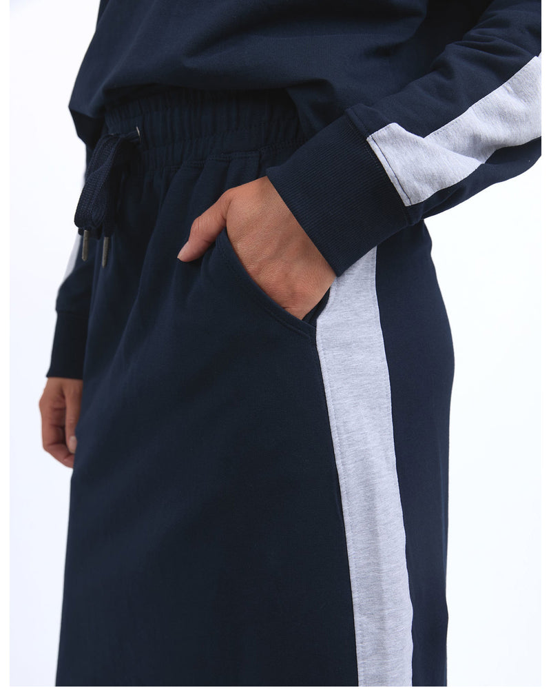 elm-lifestyle-sloan-fleece-skirt-navy