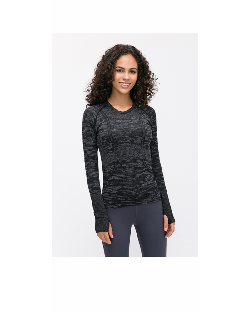 fearless-club-inspire-long-sleeve-black-grey-marle-front