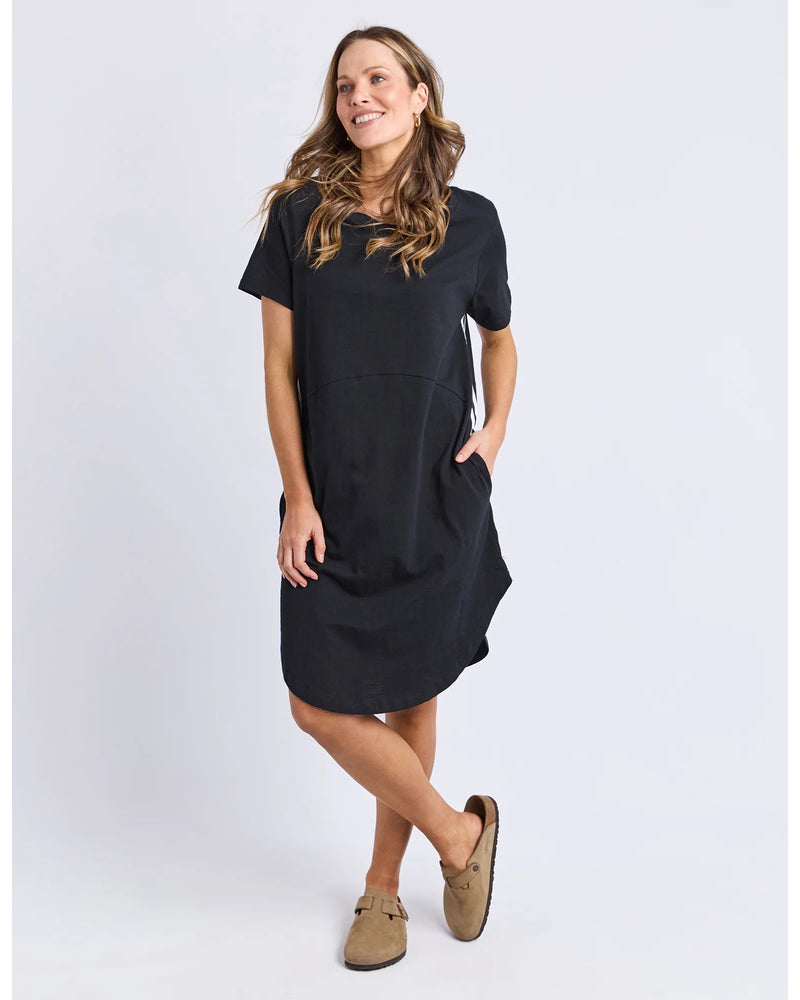 foxwood-bay-tape-dress-black