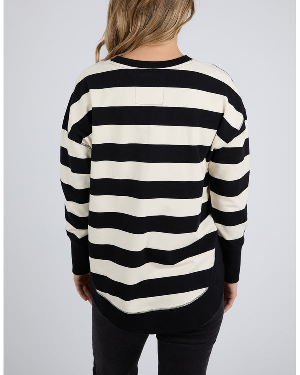 foxwood-delilah-crew-black-vintage-white-stripe