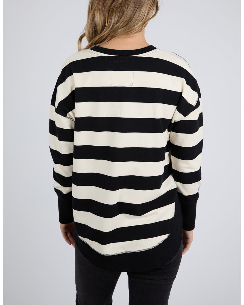 foxwood-delilah-crew-black-vintage-white-stripe
