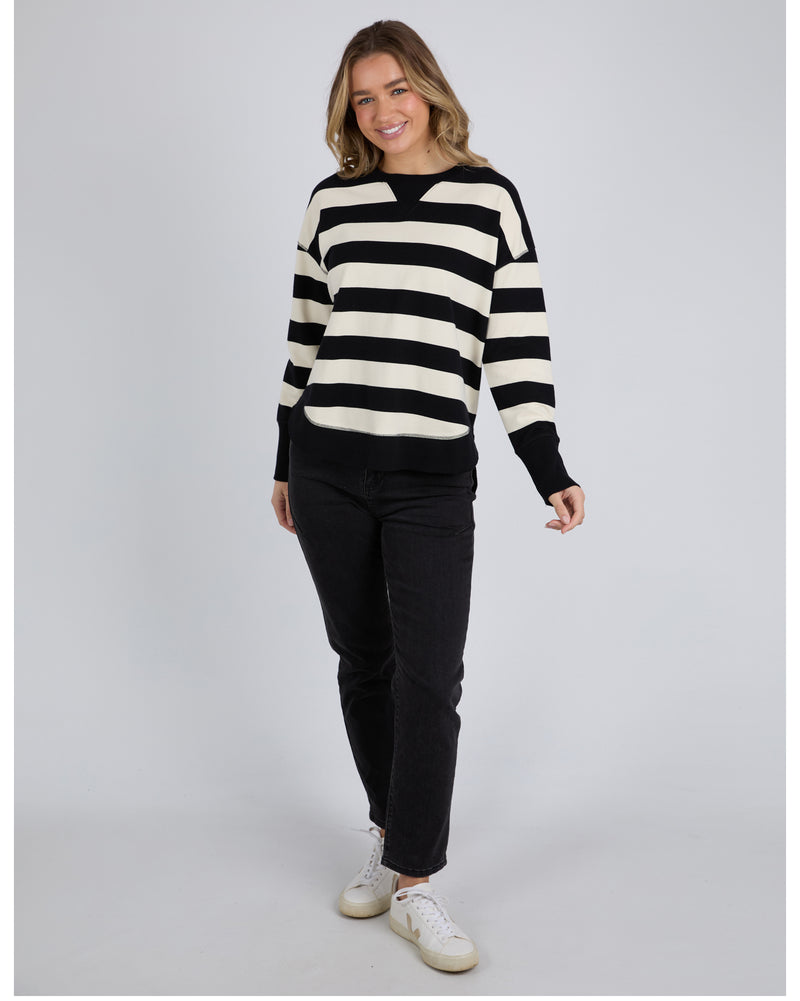 foxwood-delilah-crew-black-vintage-white-stripe