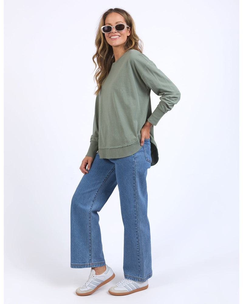 Foxwood Farrah Long Sleeve - Sage Green