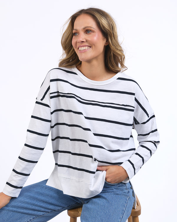 foxwood-jayne-stripe-throw-on-top-white_navy-55X0228.WHT