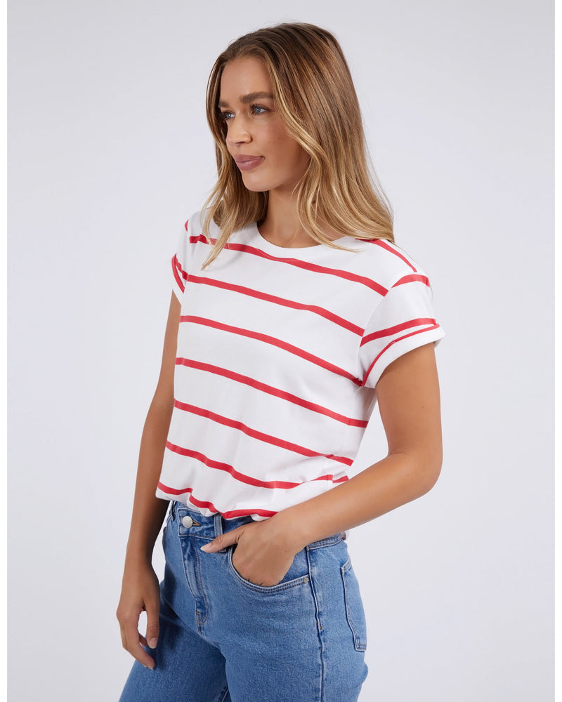 foxwood-manly-tee-white-withcayenne-stripe