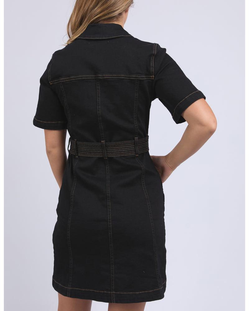 foxwood-riva-denim-dress-black