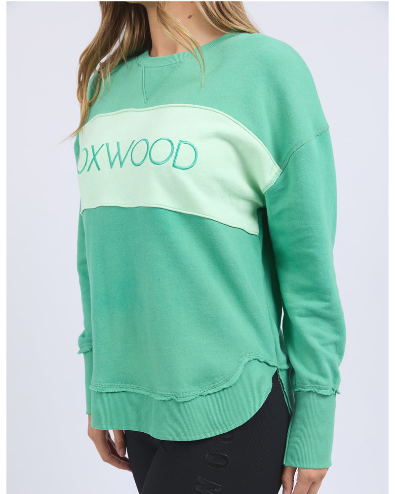 foxwood-simplified-tonal-crew-green-55X0221.GRN