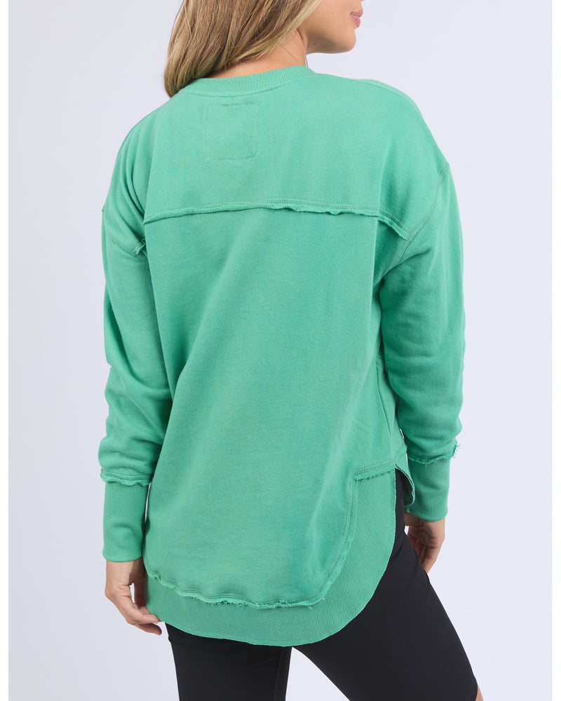 foxwood-simplified-tonal-crew-green-55X0221.GRN