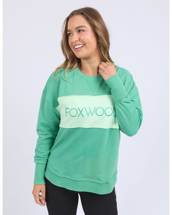 foxwood-simplified-tonal-crew-green-55X0221.GRN