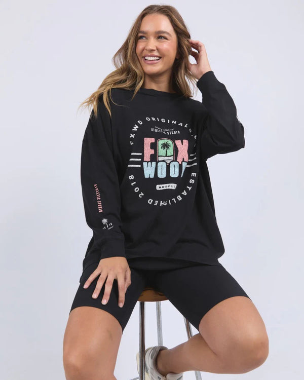 foxwood-vibes-long-sleeve-tee-washed-black-
