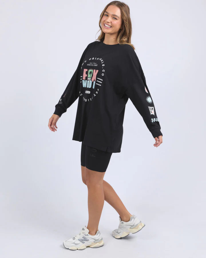foxwood-vibes-long-sleeve-tee-washed-black-