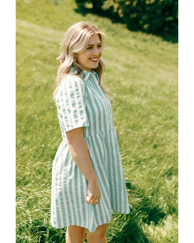 home-lee-cleo-mini-dress-apple-stripes