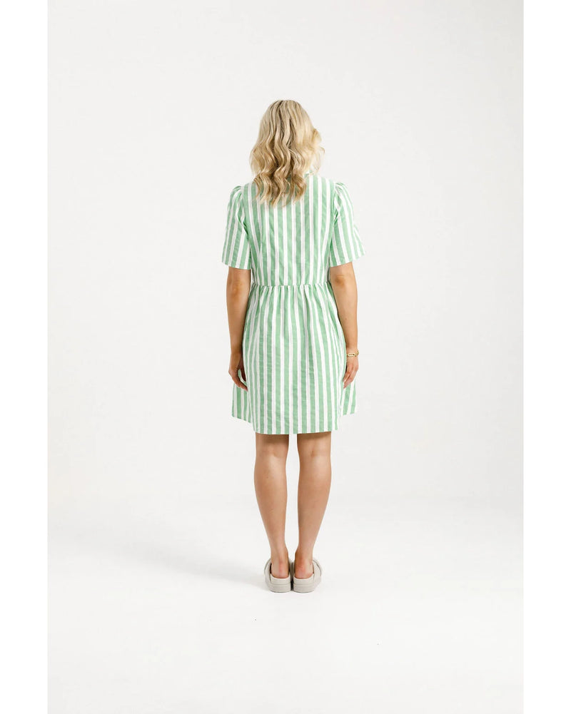 home-lee-cleo-mini-dress-apple-stripes