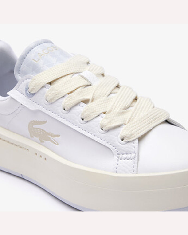 Lacoste Carnaby Platform - White/Turquoise