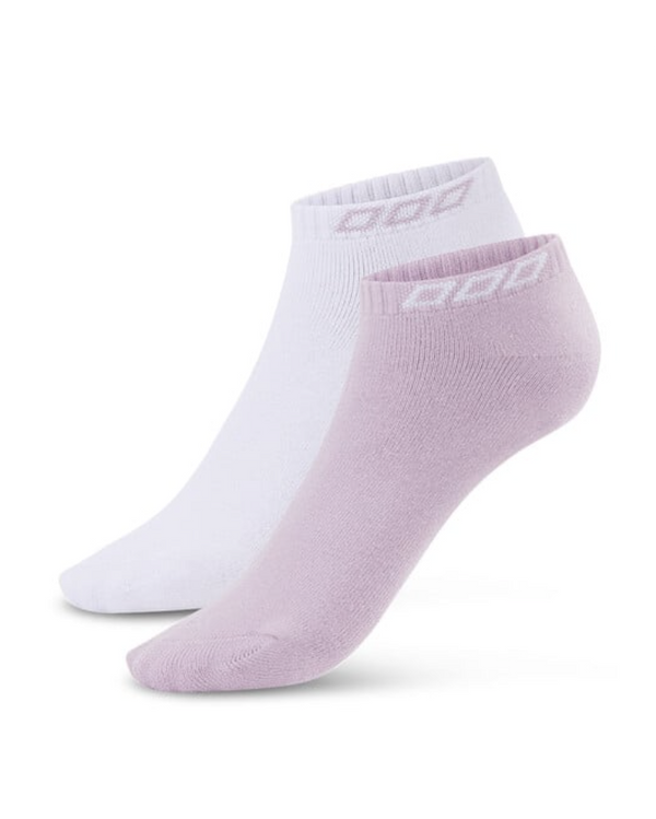 lorna-jane-2-pk-iconic-socks-pale-orchid-white